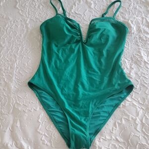 NWT Aerie Green One-Piece Swimsuit